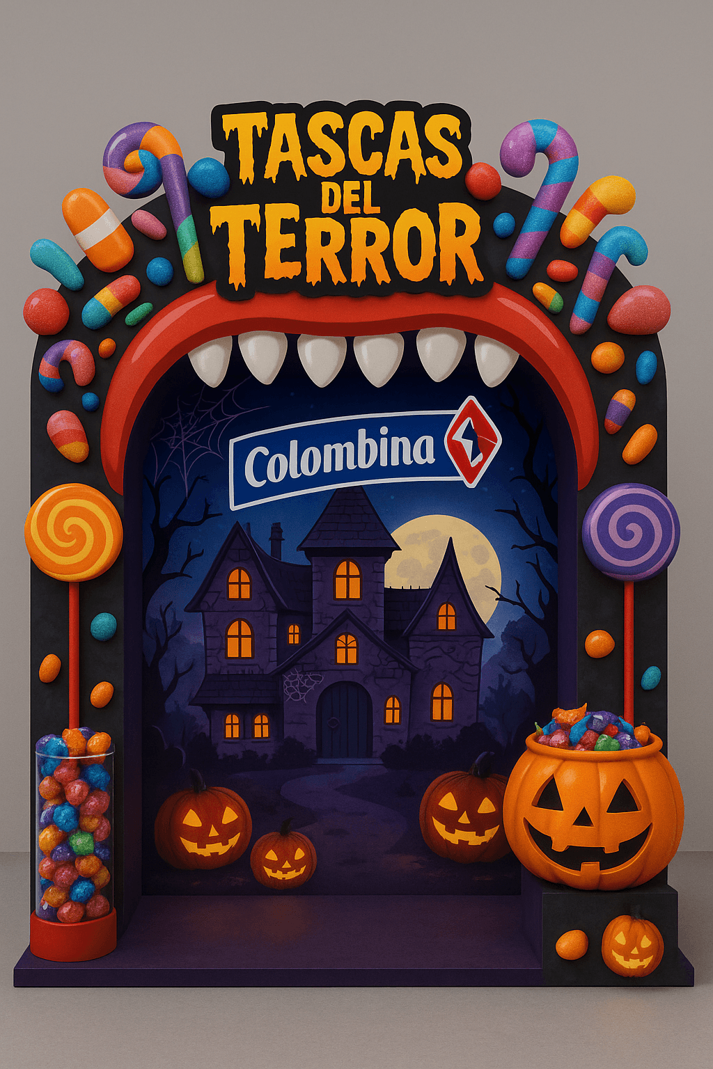 Escenografía de la experiencia Las Tascas del Terror